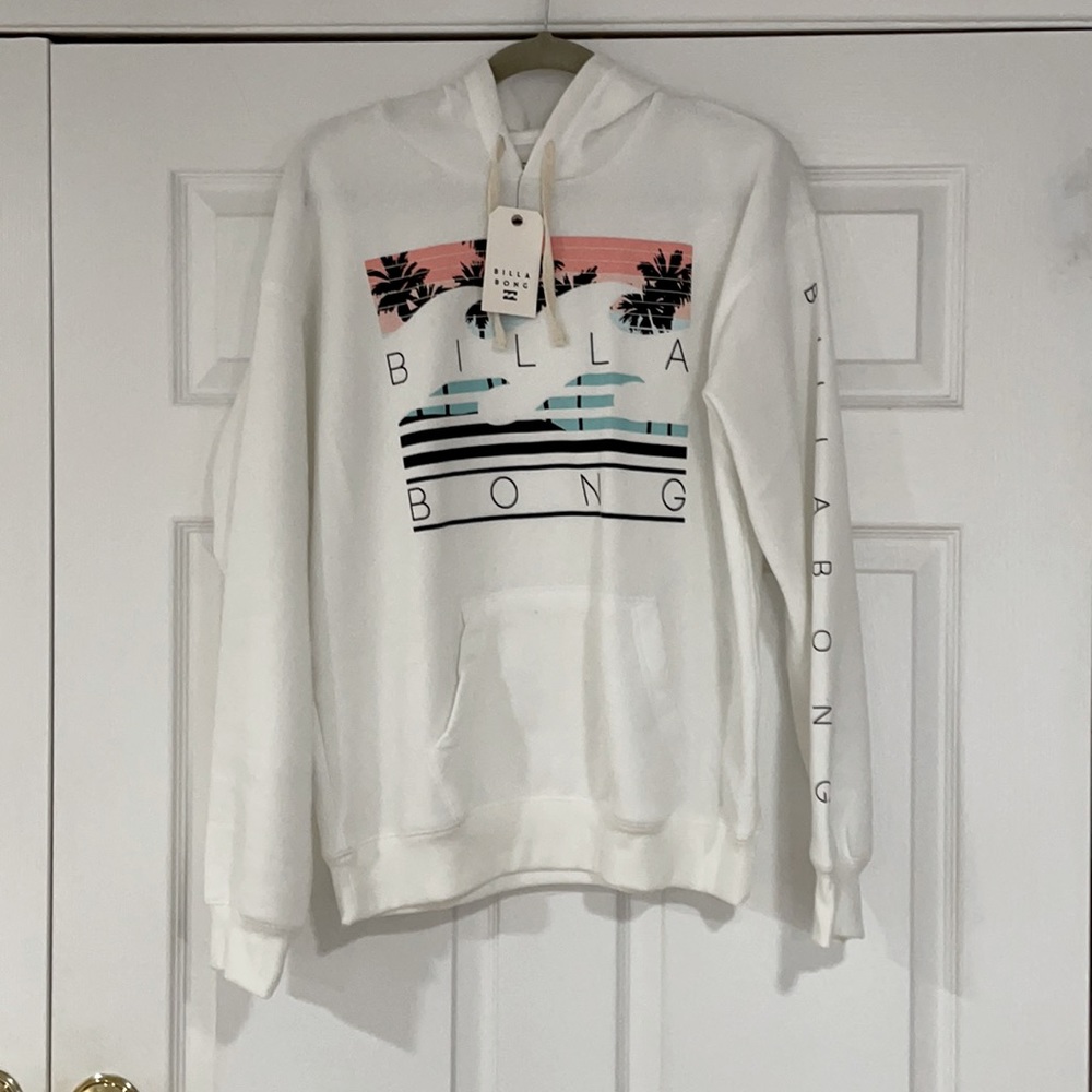 Billabong hooded sweatshirt Sz M